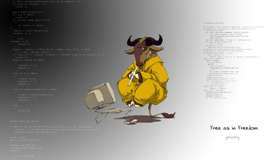 [GNU Wallpaper 1024x600]